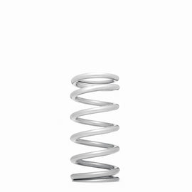 QA1 2-1/2in ID High Travel Spring - 10in Length x 850lbs/in - Silver Powder Coated