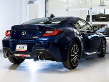Load image into Gallery viewer, AWE_BRZ_86_Chrome_5inTips_Quarter.png