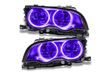 Oracle LED Halo Headlights: 99-01 BMW 3 Series Coupe (UV/Purple SMD Single Color)