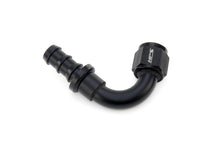 Load image into Gallery viewer, HPS Performance -6 120 Degree Push-On Aluminum Hose End