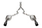 Corsa 2024 Ford Mustang GT Convertible 3in Sport Cat-Back Exhaust - 4.5in Black Carbon Fiber Tips