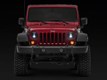 Load image into Gallery viewer, Raxiom 07-18 Jeep Wrangler JK Axial Series DB2 LED Headlights- Black Housing- Clear Lens
