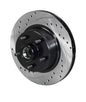 Wilwood 70-73 Ford Mustang 5x4.5 SRP Drilled Performance Front Rotor & Hat L/H - Black