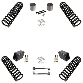 Synergy 07-18 Jeep Wrangler JKU 4 DR 2.0in Lift Starter Kit RHD Compatible