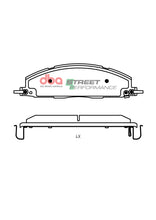 Load image into Gallery viewer, DBA 2019+ RAM 2500/3500 (DJ) 6.7L 4WD SP Performance Rear Brake Pads