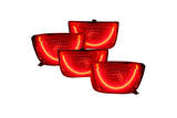 Oracle LED Halo Tail Lights: 10-13 Chevrolet Camaro Non-RS (Red SMD Single Color)