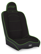 Load image into Gallery viewer, PRP Daily Driver High Back Suspension Seat- Black/Green Tweed