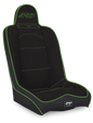 PRP Daily Driver High Back Suspension Seat- Black/Green Tweed