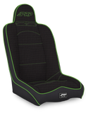 PRP Daily Driver High Back Suspension Seat- Black/Green Tweed