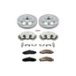 Power Stop 97-04 Chevrolet Corvette Front Autospecialty Kit w/Calipers