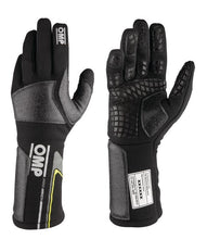 Load image into Gallery viewer, OMP Pro Mech-S Gloves Fia 8856-2018 Fluo Yellow Sz L