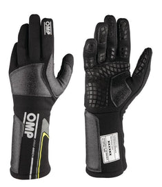 OMP Pro Mech-S Gloves Fia 8856-2018 Fluo Yellow Sz Xl