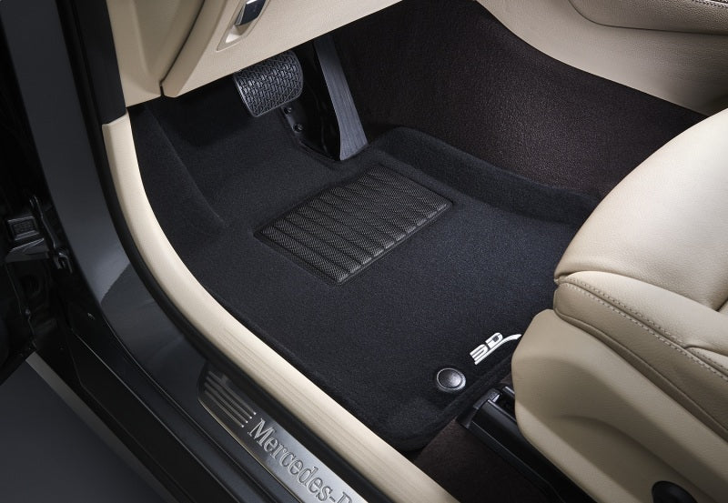 3D MAXpider 2023 Porsche Cayenne / 21-23 Porsche Cayenne Coupe Elegant 1st/2nd Row Floormats - Black