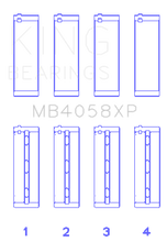 Load image into Gallery viewer, King Engine Bearings Nissan VQ35DE Performance Main Bearing Set - Size +.026mm