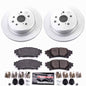 Power Stop 16-17 Lexus GS200t Rear Z23 Coated Brake Kit
