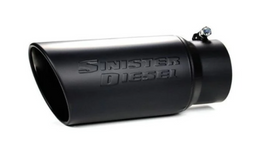 Sinister Diesel Black Ceramic Coated Stainless Steel Exhaust Tip (4in to 6in)