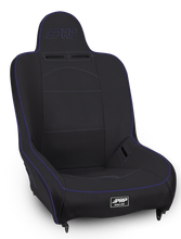 Load image into Gallery viewer, PRP Premier High Back Suspension Seat- Black/Purple Vinyl