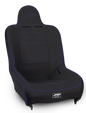 PRP Premier High Back Suspension Seat- Black/Purple Vinyl