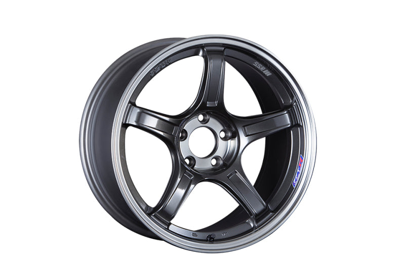 SSR GTX03 18x8.5 5x114.3 45mm Offset Black Graphite Wheel