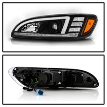 Load image into Gallery viewer, Spyder Peterbilt 325 2008-2019 Driver Side Projector Headlights - Black (PRO-YD-PB38600-L-BK)