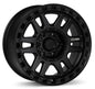 Enkei Trail-Tracker 18x9 / 6x139.7 BP / ET20 / 106.1mm Bore - Matte Black Wheel