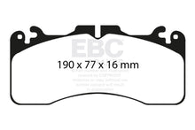 Load image into Gallery viewer, EBC 09+ Lexus LS460 4.6 Sport Greenstuff Front Brake Pads