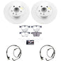 Power Stop 15-17 Land Rover Discovery Sport Rear Z36 Coated Truck & Tow Brake Kit