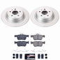 Power Stop 13-16 Ford Fusion Rear Z23 Coated Brake Kit