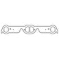 Cometic Pontiac 326/350/389/400/421/428/455 V8 .043in Copper Exhaust Manifold Gasket Set