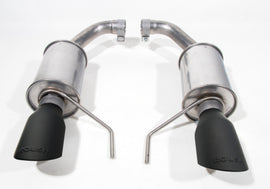 Roush 2015 Mustang V6 / EcoBoost Black Tip Axle Back Exhaust