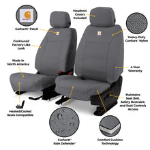 Load image into Gallery viewer, Covercraft 24-25 Ford F150 XL XLT STX Carhartt Super Dux Precision Fit Front Row Seat Covers