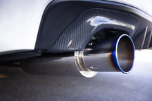 Load image into Gallery viewer, Greddy PE-TR Rolled Tip-Burnt-Ti L 130mm x 115mm