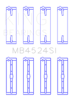 Load image into Gallery viewer, King Nissan VR38DETT / VQ35HR / VQ37HR (Size +0.50mm) Crankshaft Main Bearing Set (Set of 4)