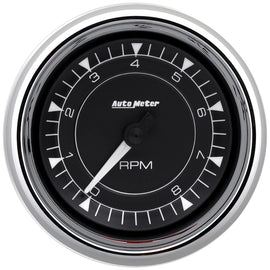 AutoMeter 3-3/8in 8K RPM In-Dash Tachometer Gauge - Chrome