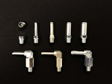 Load image into Gallery viewer, GReddy Male 1/8BSPT to Female 1/8NPT Aluminum Sensor Adapter