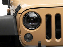 Load image into Gallery viewer, Raxiom 07-18 Jeep Wrangler JK Axial Series Quatro LED Headlights- Black Housing- Clear Lens