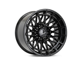 Vossen HFX-3 22x12 - 8x170 - ET44 - Ultra Deep Face - 125.1 - Gloss Black Wheel