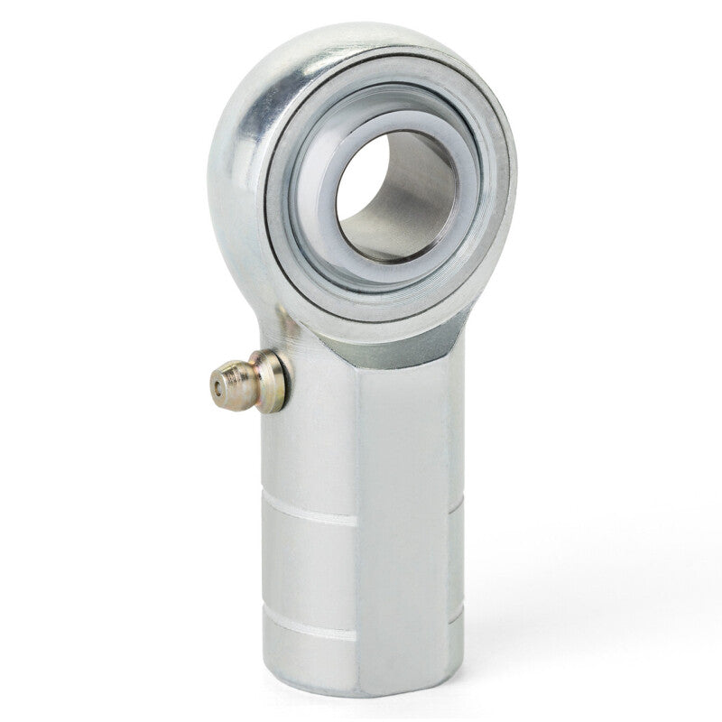 QA1 H Series 3-Pc Rod End - Female/Left Hand - 10mm Bore x M10x1.25 w/Zerk - Alloy Steel