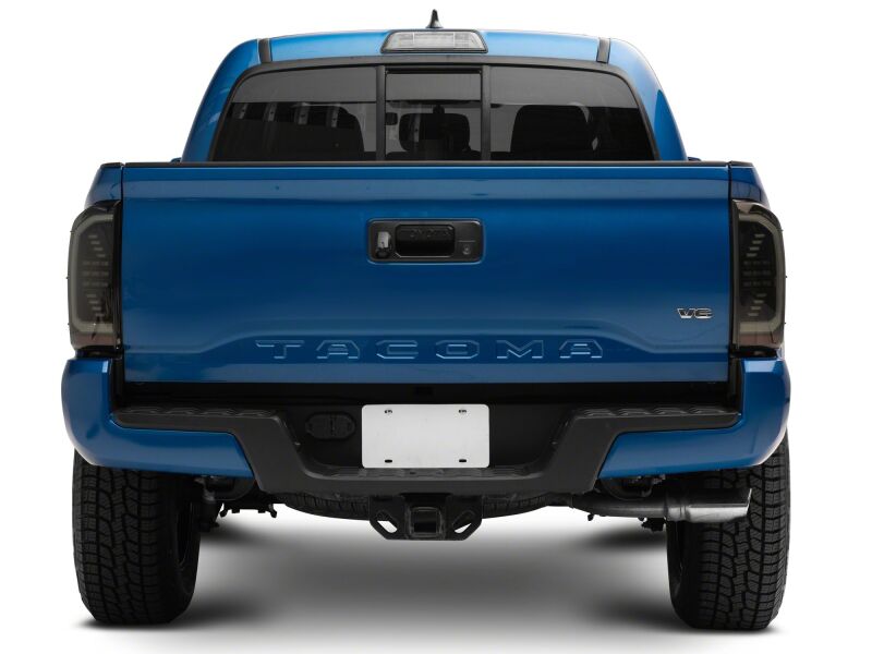 Raxiom 16-23 Toyota Tacoma LED Tail Lights- Black Housing- Clear Lens