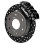 Wilwood 2024 Can Am Maverick Front Brake Kit 11.60in Drilled - Black
