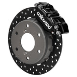 Wilwood 2024 Can Am Maverick Front Brake Kit 11.60in Drilled - Black
