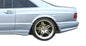 1981-1991 Mercedes S Class W126 2DR Duraflex AMG Look Wide Body Rear Fender Flares - 2 Piece