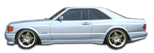 Load image into Gallery viewer, 1981-1991 Mercedes S Class W126 2DR Duraflex AMG Look Wide Body Side Skirts Rocker Panels - 2 Piece
