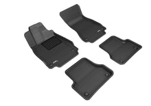Load image into Gallery viewer, 3D MAXpider 2012-2018 Audi A6/S6 Kagu 1st &amp; 2nd Row Floormats - Black