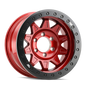 Dirty Life 9302 Roadkill Race 17x9/5x127 BP/-14mm Offset/71.5mm Hub Crimson Candy Red Wheel Beadlock