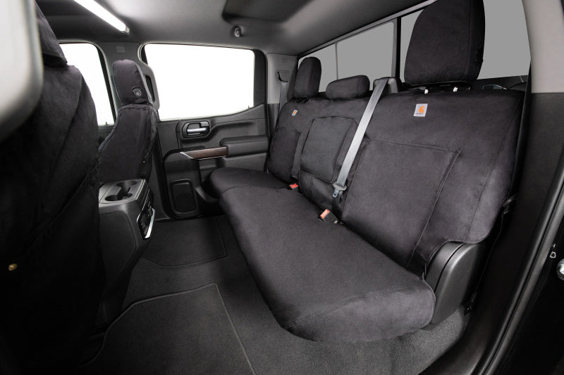 Covercraft 22-26 GMC Sierra 1500 Carhartt Super Dux SeatSaver Front Row Custom Seat Cover - Black