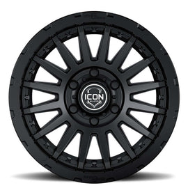 ICON Alloys Recon Pro Satin Black - 18x9 / 6x5.5 / 0mm / 5in BS