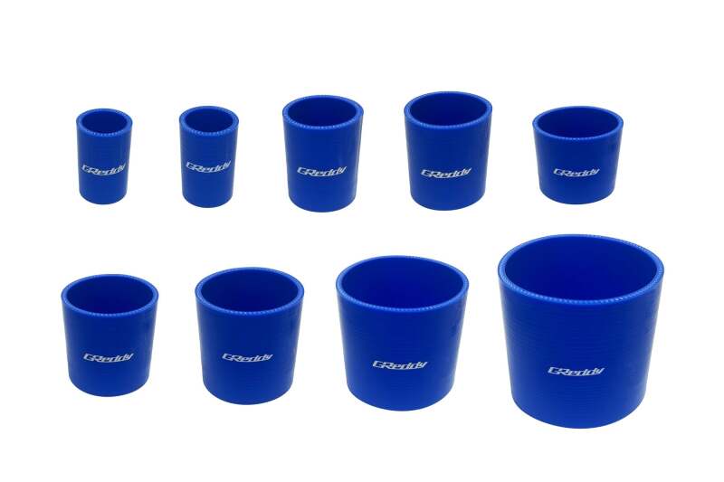 GReddy 34mm x 60mm Silicone Straight Hose - Blue