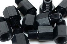 Load image into Gallery viewer, GReddy Male 1/8BSPT to Female 1/8NPT Aluminum Sensor Adapter