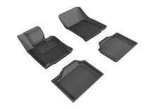 Load image into Gallery viewer, 3D MAXpider 2014-2016 Mini Countryman Kagu 1st &amp; 2nd Row Floormats - Black